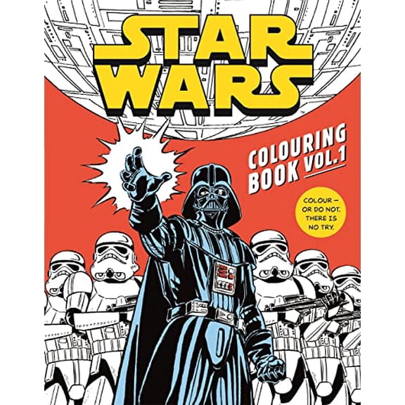 Pre-Owned Star Wars Colouring Book Volume 1: Featuring a galaxy of iconic locations, favourite characters and more!, 9781800786059, 1800786050, Paperback,