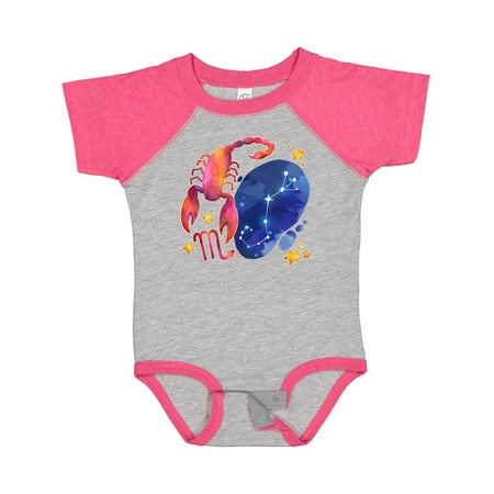 

Inktastic Scorpio Constellation Zodiac Sign Illustration Gift Baby Boy or Baby Girl Bodysuit