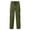 Army Green, variant on Men's Summer Thin Embroidery Wide Leg Casual Pants Traditional Tang Suit Large Size Loose Nine Trousers