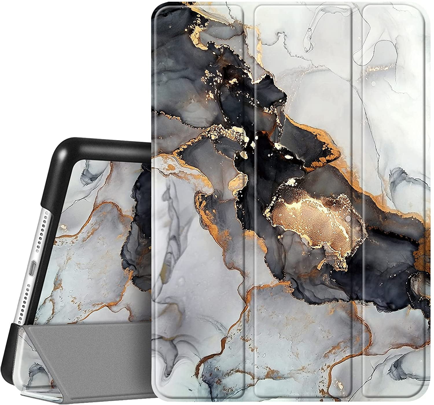 Custodia Sottile Per IPad 10.2 (9ª/8ª/7ª Gen) Con Smart Cover E Porta Pencil - Foto 5