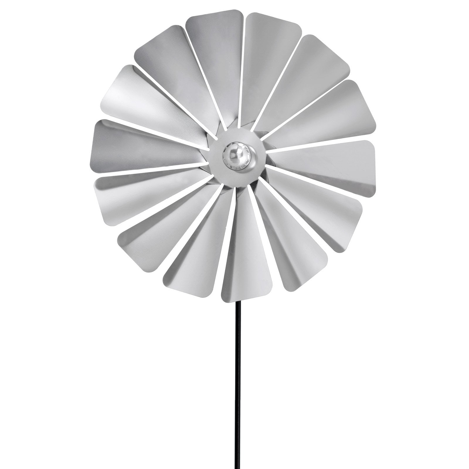 Viento Stainless Steel Windmill Style Pinwheel by Blomus - SKS USA Corp.