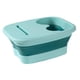 thumbnail image 5 of Lavabo plegable para pies, grande, portátil, con tapa, cubo para baño de pies Verde, 5 of 9