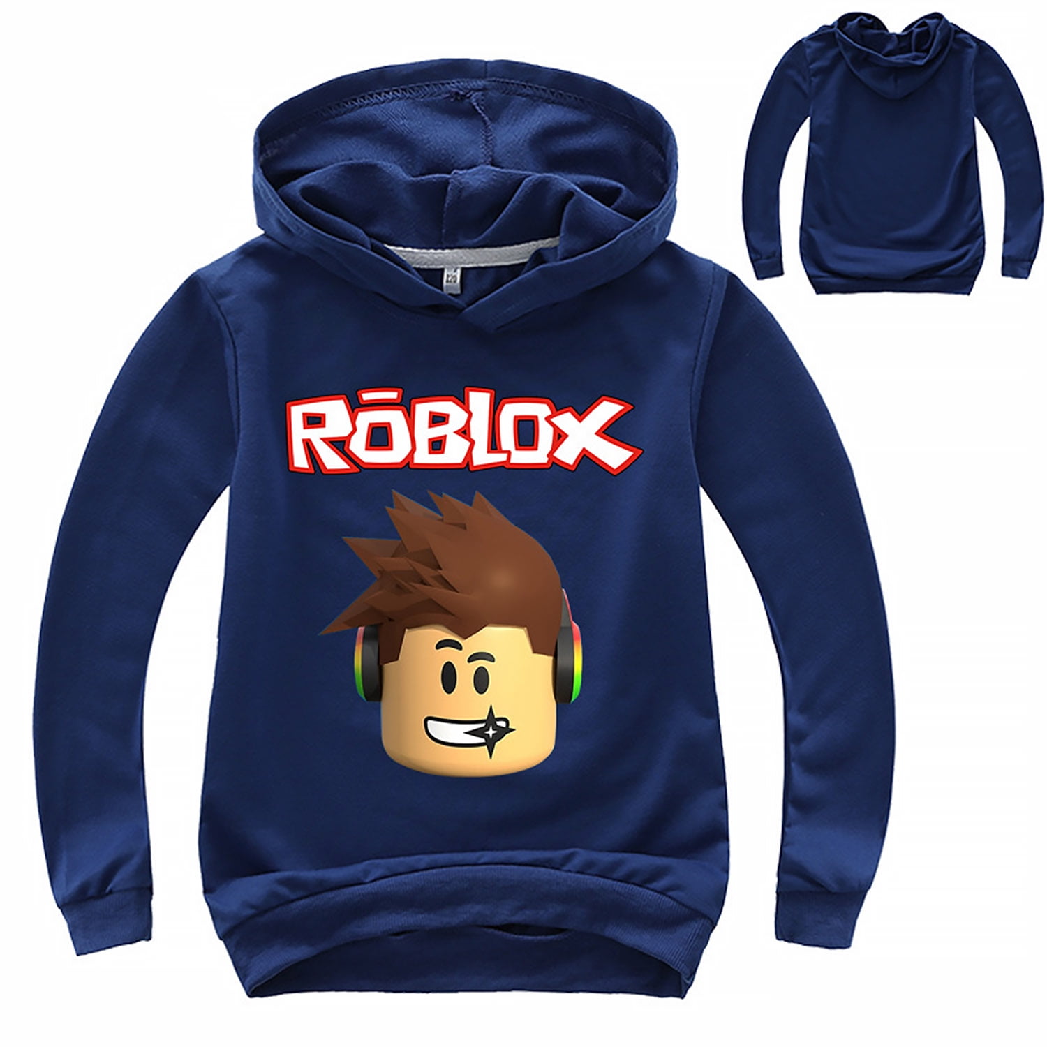 Kids ROBLOX Hoodie Boys Girls Long Sleeve Hooded Pullover Tops Sweatshirt Casual Kids ROBLOX Hoodie Boys Girls Long Sleeve Hooded Pullover Tops Sweatshirt Casual