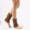 thumbnail image 5 of Dress Choice Womens Winter Boot Cuffs Knit Short Cable Knit Leg Warmers Boot Cuffs Socks, 5 of 8