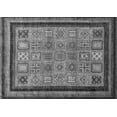 thumbnail image 1 of Ahgly Company Indoor Rectangle Abstract Gray Modern Area Rugs, 6' x 9', 1 of 4