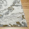 thumbnail image 4 of Livabliss Sunrise Modern Abstract Area Rug,2' x 2'11",Beige/Gray, 4 of 6
