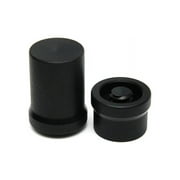Uniloc Quick Release Pool Cue Stick Joint Protectors Set Male & Female Plastic - Black, Fits Most Predator and Lucasi Cues