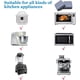 thumbnail image 5 of Deslizadores para electrodomésticos de cocina de 30 mm x 30 mm, 12 deslizadores autoadhesivos para la mayoría de cafeteras, licuadoras, freidoras, ollas a presión, batidoras de pie para un fácil deslizamiento, cuadrados JM, 5 of 5