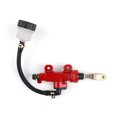 thumbnail image 1 of Motorcycle Rear Master Cylinder Hydraulic Brake Pump Fluid Reservoir Red, 1 of 4