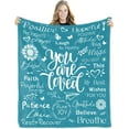 thumbnail image 1 of LHSHID Get Well Soon Gifts for Men After Surgery Blanket Sympathy Gift for Men Hug Soft Fleece Healing Blanket for Cancer Blanket Sympathy Blanket for Best Friends Blue 30"x40", 1 of 9