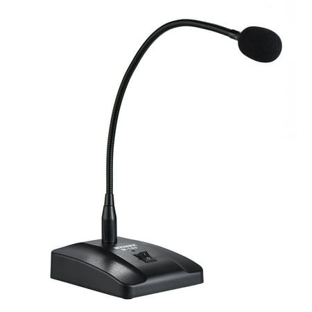 Cardioid Desktop Microphone - Professional Wired Desktop Condenser Microphone Cardioid with 10ft XLR-to-1/4
