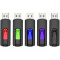 thumbnail image 1 of Unidad flash USB RAOYI de 64 GB, memoria USB 2.0, paquete de 5, 1 of 7