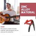 thumbnail image 2 of Guitar Clip Zinc Alloy Tone Modified Clamp Portable Guitar Exquisite Capo, 2 of 9