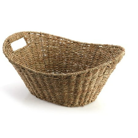 - Homezone Oval Seagrass Basket, 1 Each