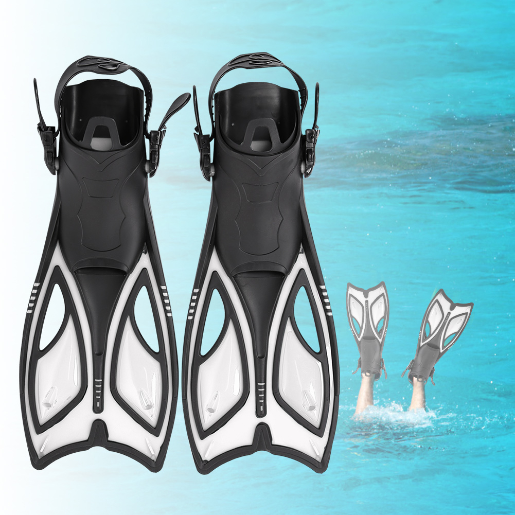 Peahefy diving fins,Swimming Fins Foot Fin Flexible Comfort Adult