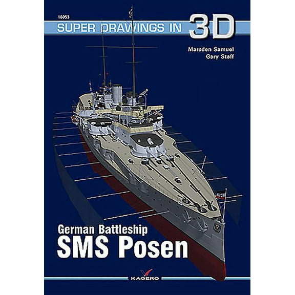 Super Drawings in 3D: German Battleship SMS Posen (Paperback)