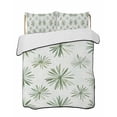 thumbnail image 2 of Sage Green Geometric Full Size Down Alternative Comforter, Lightweight Comforter Quilt Bedding Set with Pillow Shams Watercolor Abstract Art All Seasons Bed Comforter Duvet Insert 78"x90", 2 of 7