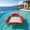 Green, variant on Miwamany Inflatable Tanning Pool Lounger, Tanning Bed Pool Floats , Blow Up Sunbathing Floatie Raft for Backyard Lake Water Party