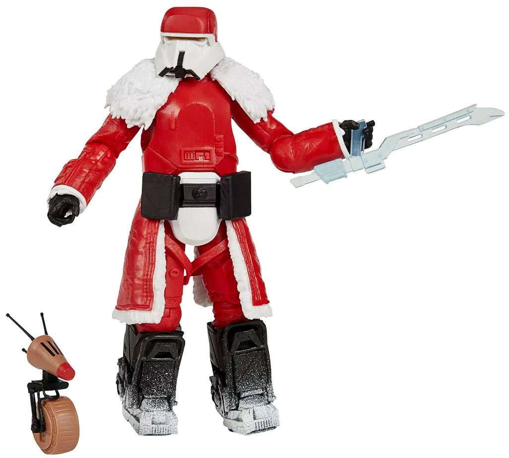 Hasbro Star Wars The Black Series 6" Range Trooper Action Figure, Holiday Edition