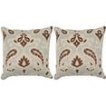 thumbnail image 2 of Safavieh Dylan Floral Pillow, Set of 2, 2 of 4