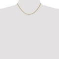 thumbnail image 4 of 10K Yellow Gold Rope Chain Styles Necklace 2.75 mm D/C Quadruple 16 inch, 4 of 4