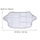 thumbnail image 2 of OUNONA Car Sun Shade for Windshield Waterproof and Fire Retardant Plated Silver Windshield Cover, 2 of 8