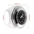 thumbnail image 3 of Motorcycles Clock Waterproof Handlebar Watch Aluminum Motorcycle Handlebar Clock Temp Gauge, 3 of 8