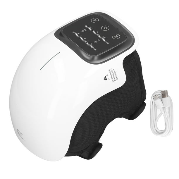 Masajeador eléctrico de rodillas Nikou recargable por USB color blanco