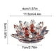 thumbnail image 3 of Candelabros de cristal con forma de flor para velas de té, decoración para Navidad, hogar, boda, fiesta, 3 of 5