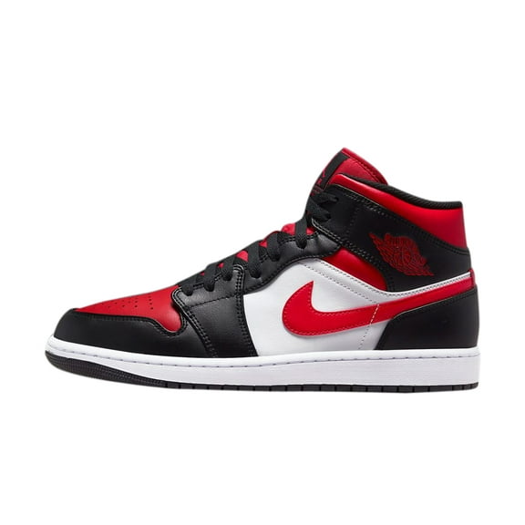 (Men's) Air Jordan 1 Mid 'Bred Toe 2.0' (2022) 554724-079