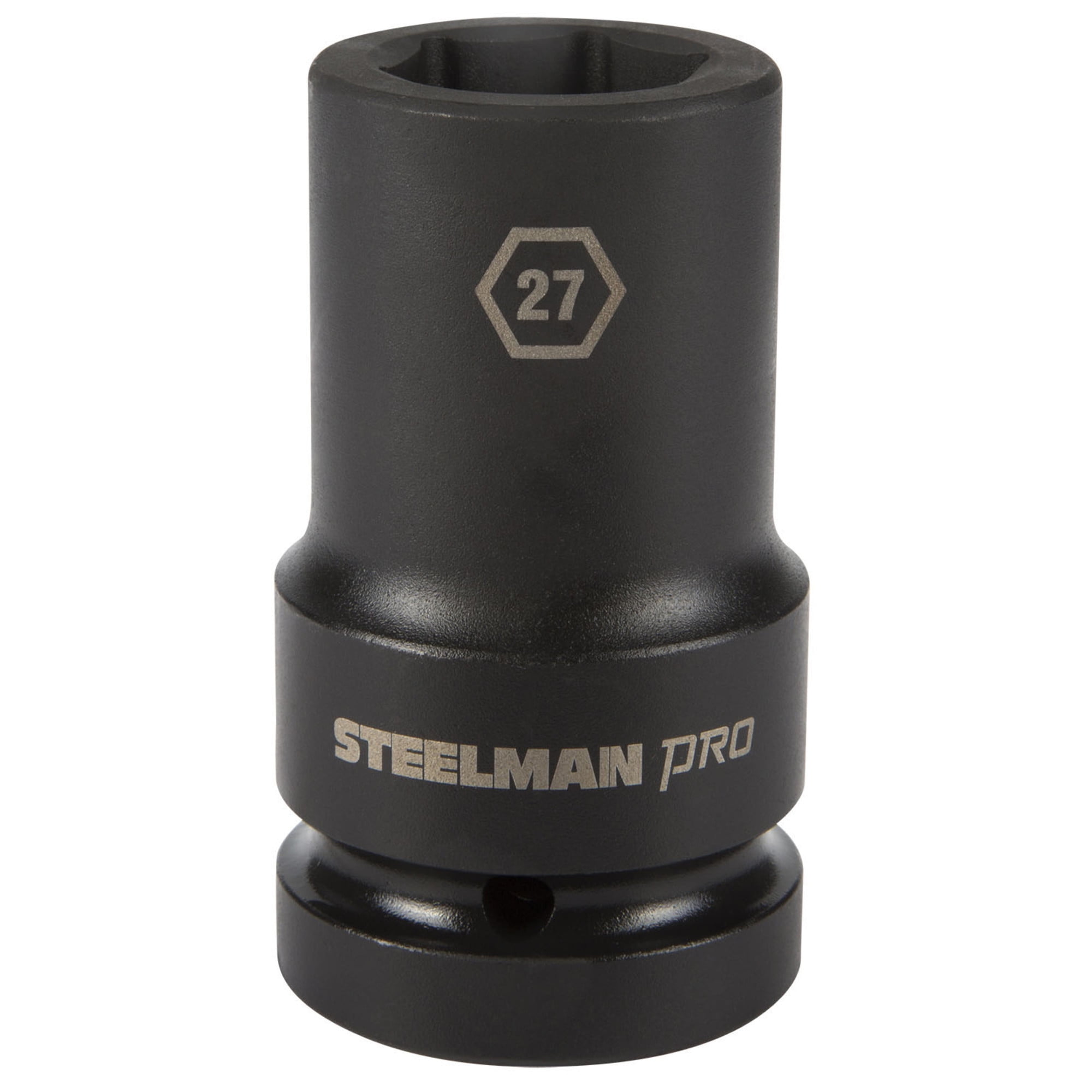 STEELMAN PRO 79289 1-Inch Drive x 27mm 6-Point Deep Impact Socket