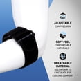 thumbnail image 4 of ACE Brand Tennis Elbow Support, Adjustable, Targeted Compression, 4 of 13