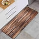 thumbnail image 4 of VIKAMA Alfombra de madera para cocina, baño, lavandería, antideslizante, para sala de estar, entrada, decoración del hogar, alfombra larga, 4 of 4