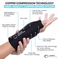 thumbnail image 5 of CopperFreeze® Hot + Cold Therapy Wrist Sleeve by Copper Compression®, 5 of 10