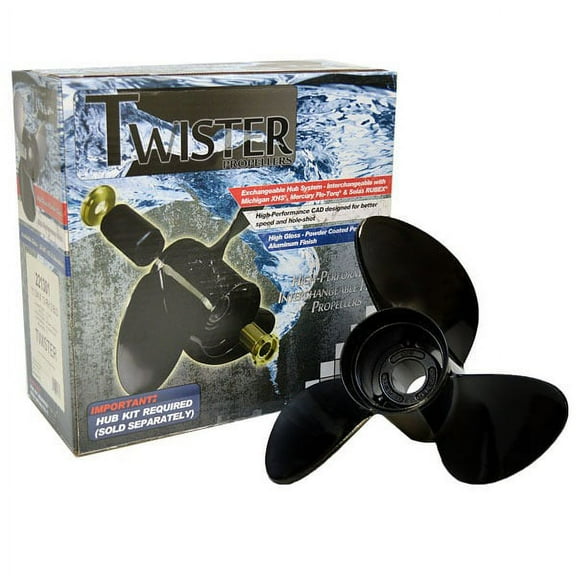 Michigan Wheel Twister Boat Propeller 221301 | RH 11 3/4 x 13 P