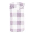 thumbnail image 7 of Women's Fuzzy Fleece Vest Plaid Jacket with Hood Lightweight Soft Warm Sherpa Plush Winter Fall Sleeveless Coat (M, Purple), 7 of 7
