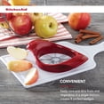 thumbnail image 3 of Kitchenaid Classic Fruit Slicer in One Size in Red, 3 of 8
