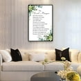 thumbnail image 2 of The Lord's Prayer Print Matthew 69-13 Scripture Wall Art Canvas Panels Home Decorations Canvas Painting Poster Landscape Decorative for Bedroom, 2 of 6