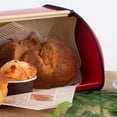 thumbnail image 5 of Caja de Pan de Metal con Tapa Enrollable, Contenedor de Pan de Metal, Almacenamiento de Pan, Soporte para Pan, Contenedor de Pan, Organizador para Mostrador de Cocina, 5 of 5