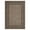 Brown, variant on Hasoo Runner Rug 2x6 Non-Slip Washable Low Pile Checkered Bordered Print for Kitchen Indoor Black