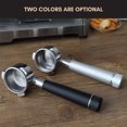 thumbnail image 2 of 54mm 3 Ears Bottomless Portafilter with Alloy Handle Stainless Steel, 2 of 8