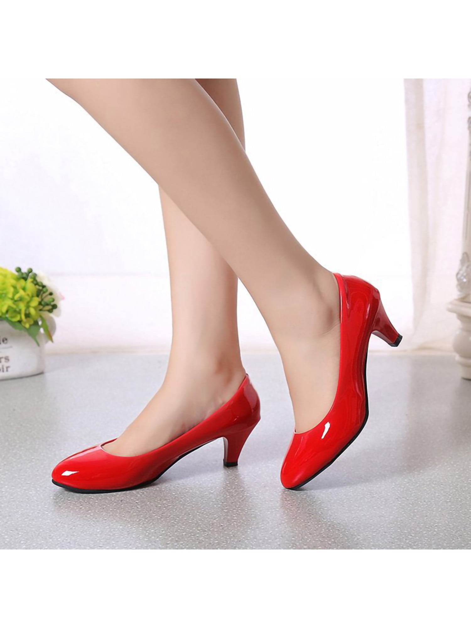 So Chic Pointed Toe Block Heels | Heels, Small heel shoes, Cute shoes heels