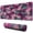 Pink Camouflage, variant on Pink Camouflage pad Mousewaterproofwashable for Office Home Work GamingmousepadRubber Base Mousepad with Stitched Edges 31.5x11.8inches