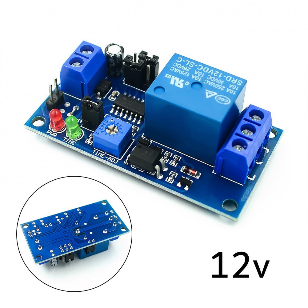 DC12V Adjustable Light Sensor Control Relay Switch Time Delay Turn On/OFF Module 