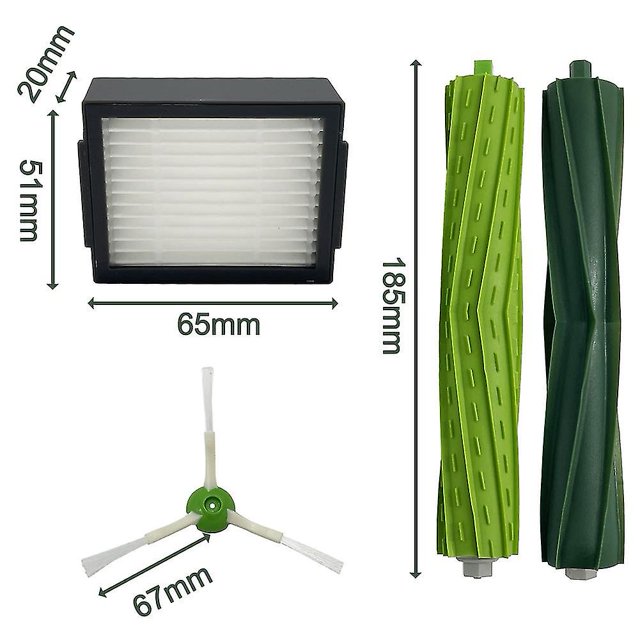 9 Uds accesorios para Roomba E5 E6 E7 I7 I7 + accesorios piezas de aspiradora filtro de cepillo principal ShuxiuWang 8390605870484