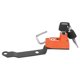 thumbnail image 3 of Cerradura de casco de seguridad antirrobo de aleación de aluminio para Yamaha MT25 MT03 YZF R25 R3 2014-2019 Modificación de motocicleta (naranja), 3 of 8