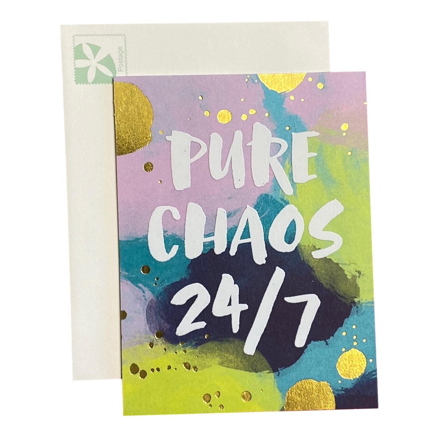 Mother's Day Greeting Card - Pure Chaos 247, Romance, Happy Mother's Day,  with Abstract, Play of colors - Walmart.com