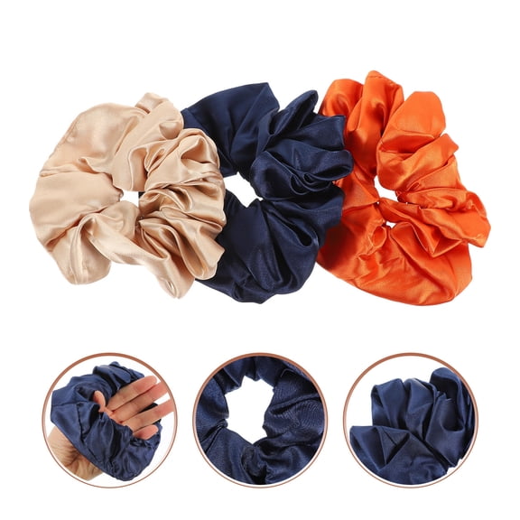 ifundom 3pcs Comfortable Cloth Hair Ties Ponytail Holders Hair Accessories for Women and Girls, Ideal for Parties and Daily Use