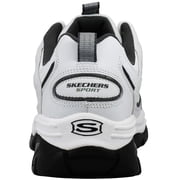 Skechers Energy Afterburn Lace-Up Sneakers, Mens Athletic Shoes with Leather and Mesh Upper