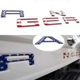 thumbnail image 1 of Car Tailgate Inserts Letters 3D Raised Rear Emblems Decal Stickers Adhesive For Ford Ranger Truck Decorations Accessories, 1 of 5